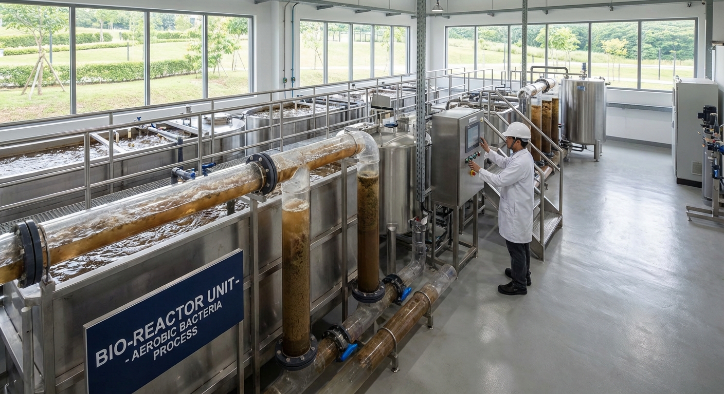 Biologinis kanalizacijos apsivalymas su bakterijomis