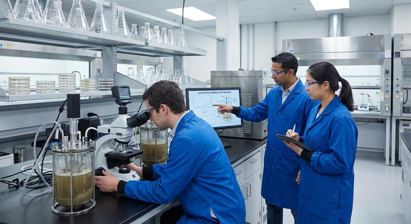 Mokslininkai stebi mikroorganizmus nuotek73 valyme