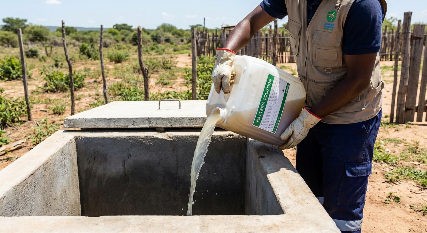 Praktiški patarimai naudojant bakterijas lauko tualetuose